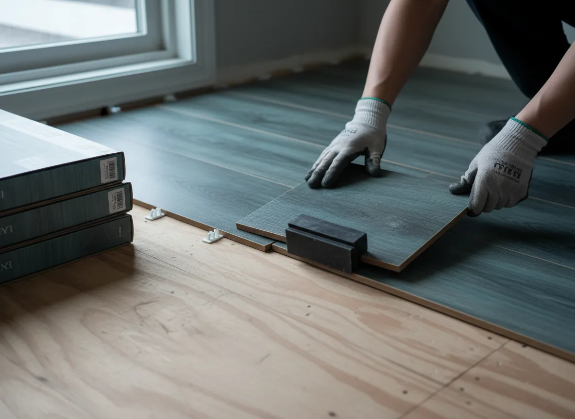 Luxury Vinyl Plank Installation company in Wimbledon, ND